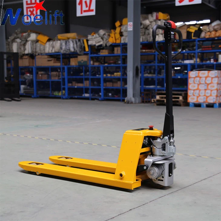 Lithium Battery Semi Electric Pallet Jack